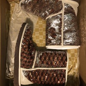 UGG mermaid sequin boots